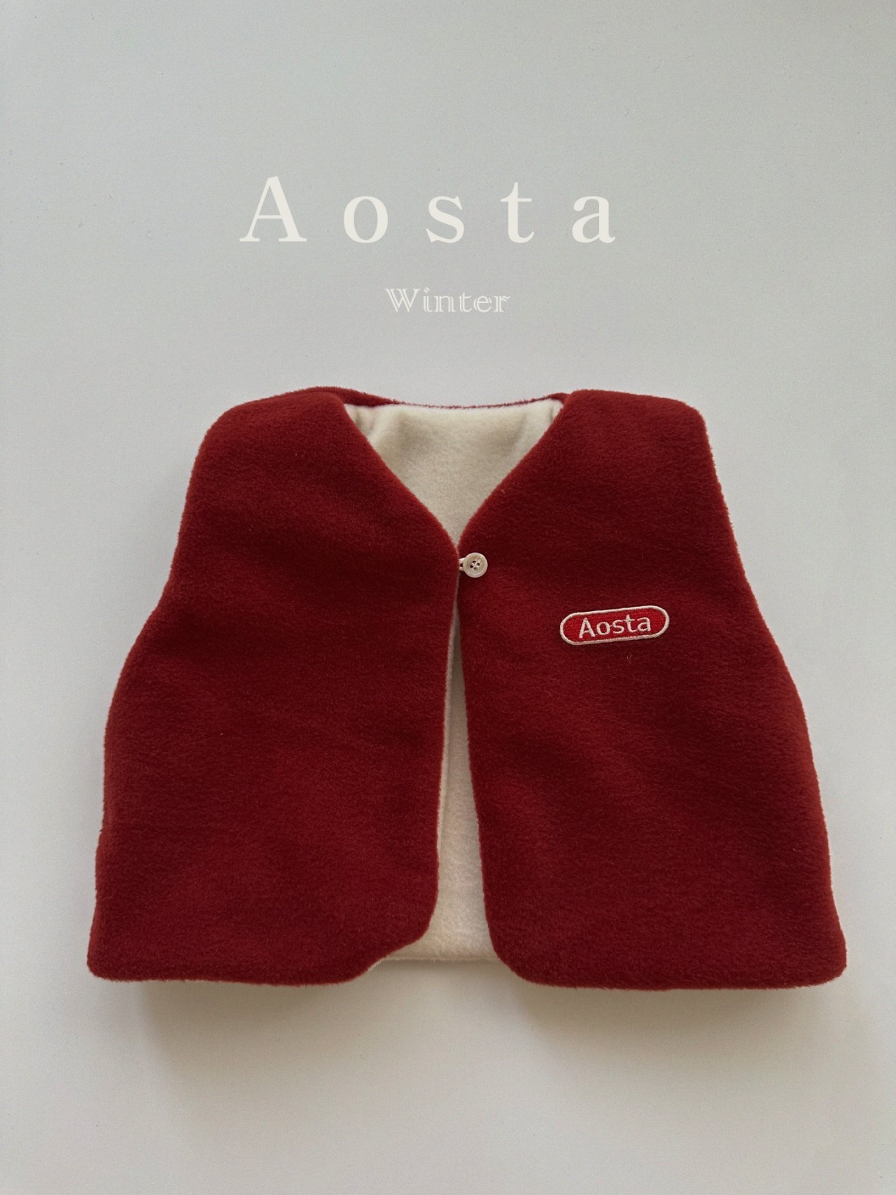 Winter reversible vest